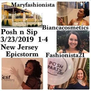 Thank you NJ Posh, Sip and Shop 3/23